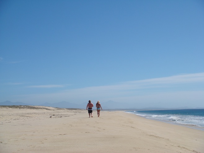Mom & Dad Beach Walk